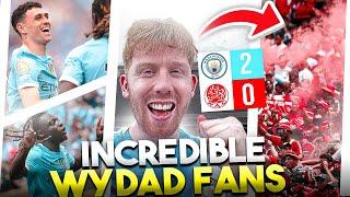 CRAZY WYDAD FANS!!! Silenced By Manchester City!!!