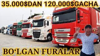 26 MAY 1 YILGA VARYANT FURALAR  MAN DAF FURALARI  HALADENNIK TENTLILARI 30 000$ VARYANTGA