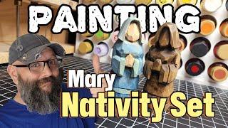 Paint with Me! The Nativity (Painting Mary)