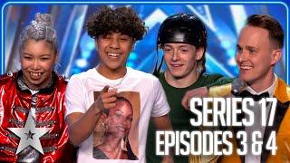 Series 17 Auditions | Episodes 3 and 4 | Britain's Got Talent