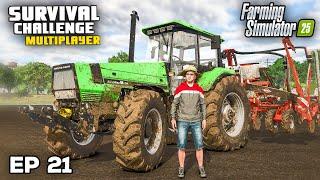 OUR FIELD NUMBERS ARE EXPLODING  | Farming Simulator 25 - Survival Challenge | Episode 21
