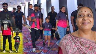 bouncers ke saath humari entry hui aur bohot sanmaan mila ! fir Surat aur Ahmedabad ki match hui