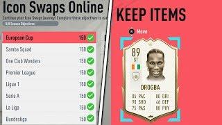 HOW TO COMPLETE ICON SWAPS BATCH 2 QUICKLY!! #FIFA20 ICON SWAPS OBJECTIVES!