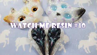 Watch Me Resin #10: Kitties and Bird Skulls Resin Charms