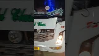 Reshma Travels Sleeper Bus Departuring From Parking Yard #real #acbus #bus #shorts #buslovers