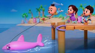 I Caught a Fish Alive! Fishing Adventure + More Cartoons For Children by Baby Berry