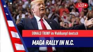 LIVE Trump MAGA Rally in North Carolina.