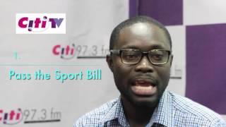 #CitiSports Analysis: A Note to Ghana's New Sports Minister