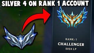 Putting a Silver Player on a Rank 1 Challenger Account