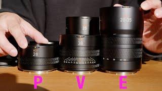 The Difference Between Hasselblad XCD Lenses (from $1000 P lens to $5900 E lens and the V between!)