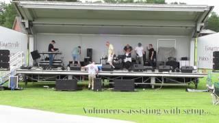 Using a Soundcraft GB8 console (w/outboard) and RCF speakers for this holiday event - Event Video 11