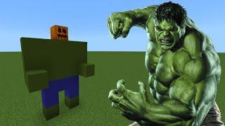 The Incredible Hulk Addon in Minecraft PE