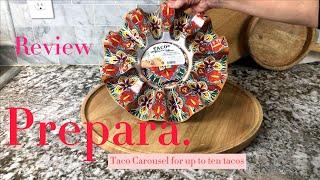 Prepara Taco Carousel - Taco Holder for 10 | Foodie Review