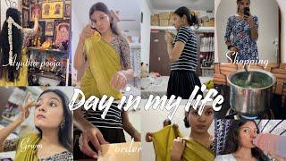 This is how the day went || ayutha pooja , Shopping etc || day in my life vlog