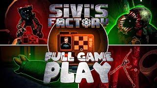 Animatronic Mascots have taken Control of this Factory || Sivi's Factory (Full Game)