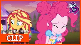 Sunset Hurts Pinkie Pie's Feelings | Sunset's Backstage Pass [Full HD]