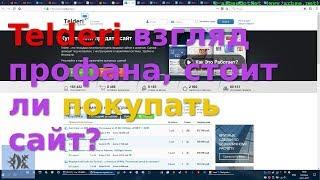 Telderi взгляд профана, стоит ли покупать сайт?