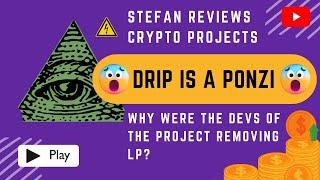 Drip Network is a Ponzi Scheme