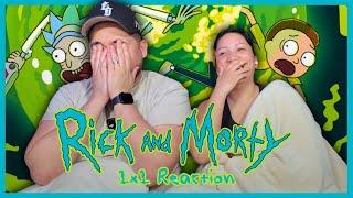 First Time Watching *RICK AND MORTY* | 1x1 Reaction | Hilarious Pilot