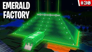 I Built a EMERALD FACTORY in Minecraft SURVIVAL #30