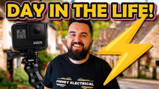 DAY IN THE LIFE OF A TOP ELECTRICIAN! 