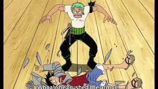 Nami Breaks Luffy's Armor ! - Zoro Is Shook - One Piece - Funny Moment