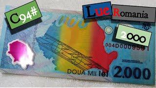 C#94 2000 Romanian Leu | Currencies Of the World | #Currenciesoftheworld | #OneArcher