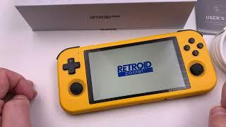 Retroid Pocket 3 Retro Game Console Touch Screen Handheld Game With Wifi Video Gaming Console