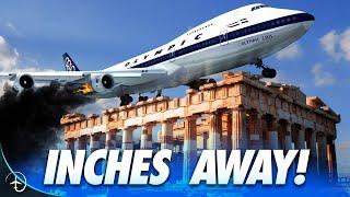 Pilot Heroically Breaks Rules to Save Boeing 747 & Athens from Disaster!