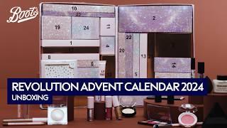 Revolution 24 Day Advent Calendar Unboxing | Christmas | Boots UK