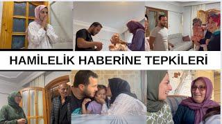 AİLELERİMİZİN HAMİLELİK HABERİNE TEPKİLERİ | HİÇ BÖYLE BEKLEMİYORDUK | ŞOK OLDULAR