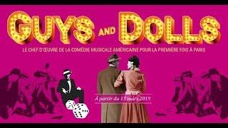 Guys and Dolls la comédie musicale au Théâtre Marigny à Paris