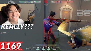 A Cheater Ended Up on Sinatraa's Team! | Most Watched VALORANT Clips Today V1169