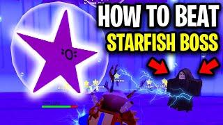 [How To] BEAT THE STARFISH BOSS EASY! (Star Lord Boss) | Cyber Truck | Roblox Mad City New Update