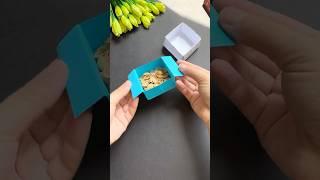 DIY Origami Paper Box | So Easy Yet So Cute!  #origami #box #diy