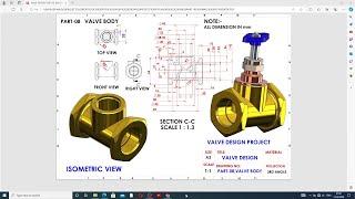 SOLIDWORKS PRACTICE FULL LECTURE-101, VALVE DESIGN