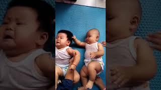 Anak bayi berantem