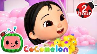Cece's Bedtime Duck Counting Bubble Bath Song! | 2 HOUR CoComelon Kids Songs & Nursery Rhymes