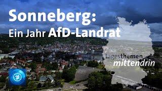 Sonneberg: Ein Jahr nach der Wahl von AfD-Politiker | tagesthemen mittendrin