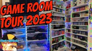 ️  Retr0Rob's 2023 Retro Game Room Tour ️