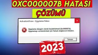 0xc000007b Hatası Çözümü: Uygulama Düzgün Olarak Başlatılamadı Hatası Sırrı %100 Çözüm