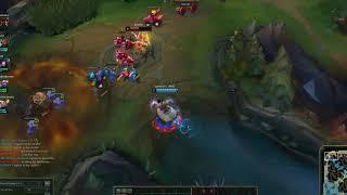 Riven combo (E+R+Q) cancel animation