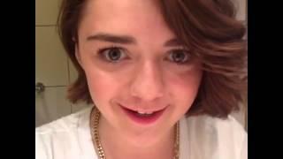 Maisie Williams It happens..