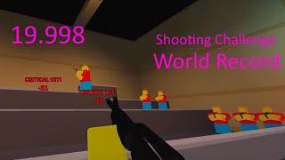 (19.998) Arsenal Shooting Challenge World Record No Glitches