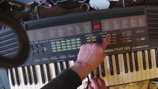 Yamaha PSR 38 demo of the presets