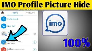 How to Hide IMO Profile Picture From Other Chat # Trending Tech Zone