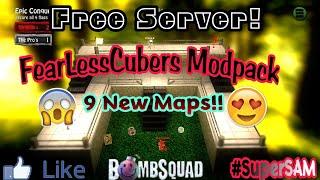 FearLessCubers Modpack Review | How To Install Guide | Tutorial | #Bombsquad|SuperSAM|