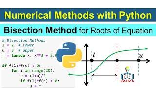 Bisection Methods with Python py_01 Numerical Methods