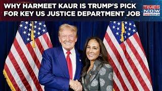 Trump Picks Harmeet Kaur Dhillon For Key US Justice Department Job? Know The Chandigarh-Born Lawyer