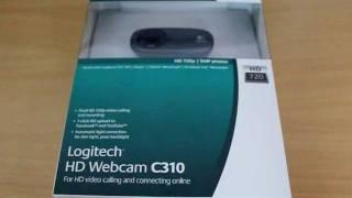 Logitech C310 HD webcam unboxing and test videos